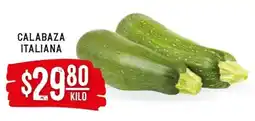 Soriana Híper Calabaza italiana oferta