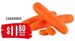 Soriana Híper Zanahoria oferta