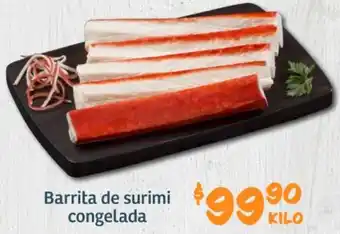 Soriana Híper Barrita de surimi congelada oferta
