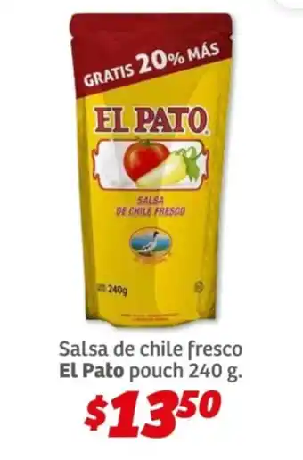 Soriana Híper Salsa de chile fresco El Pato oferta