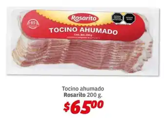 Soriana Híper Tocino ahumado rosarito oferta