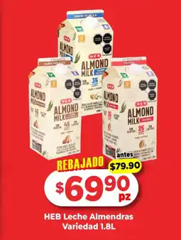 HEB HEB Leche Almendras oferta