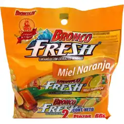 Farmacias YZA Broncofresh Naranja 66G Caramelo oferta