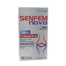 Farmacias YZA Senfem Novo 600Mg/400Ui 60 Tabs oferta