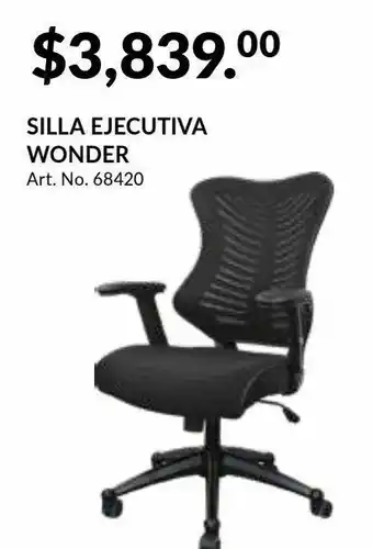 Silla ejecutiva wonder