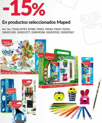Productos maped