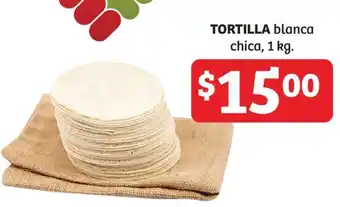 Soriana Híper TORTILLA blanca chica oferta