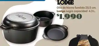 Soriana Híper Lodge Olla de hierro fundido oferta