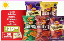 Soriana Súper Papas Sabritas Receta Crujiente oferta