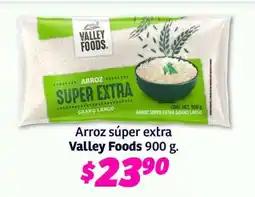 Soriana Súper Arroz súper extra Valley Foods 900 g oferta