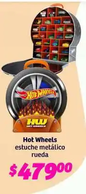 Soriana Híper Hot Wheels estuche metálico rueda oferta