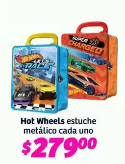 Soriana Híper Hot Wheels estuche metálico oferta