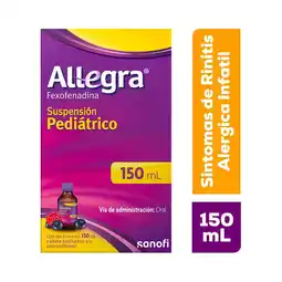 Farmacias Benavides 600 mg Fexofenadina Suspensión oferta