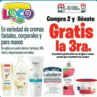 HEB Crema hidratante oferta