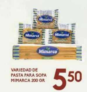 Alsuper Variedad de pasta para sopa mimarca 200g oferta