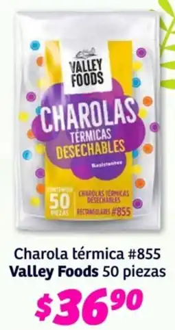 Soriana Híper Valley foods charola térmica oferta