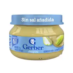 Farmacias YZA Gerber Papilla Etapa 1 Chayote 71g oferta