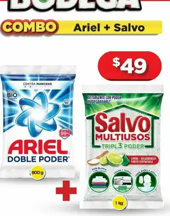 Bodega Aurrerá Detergente ariel oferta