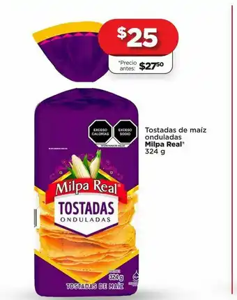 Bodega Aurrerá Tostadas milpa real oferta