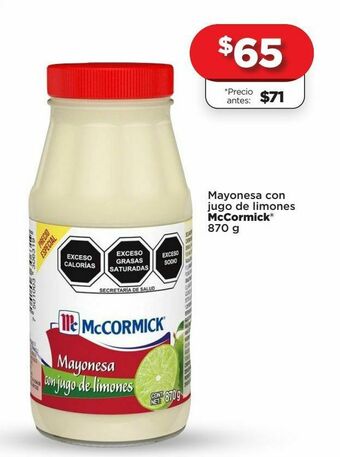 Mayonesa mccormick