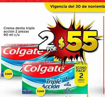 Bodega Aurrerá Pasta de dientes colgate oferta