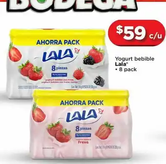 Bodega Aurrerá Yogur para beber lala oferta