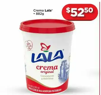 Bodega Aurrerá Crema de leche lala oferta