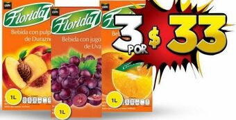 Bodega Aurrerá Jugos florida 7 oferta
