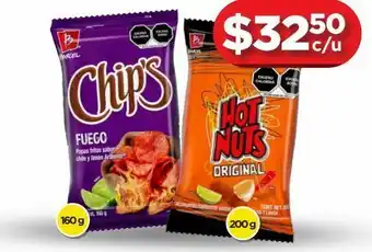Bodega Aurrerá Papas fritas chip's oferta