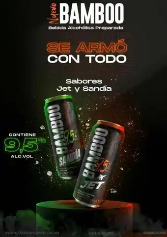 Bebidas alcohólicas bamboo