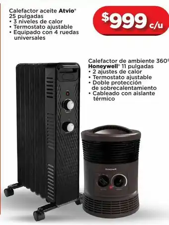 Bodega Aurrerá Calefactor oferta