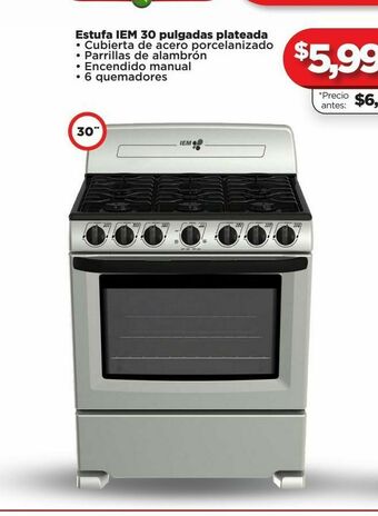 Bodega Aurrerá Estufa iem oferta