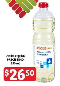 Soriana Híper Aceite vegetal PRECÍSSIMO, 850 ml oferta