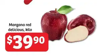 Soriana Híper Manzana red delicious, kilo oferta