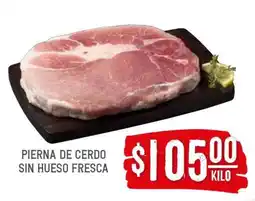 Soriana Híper Pierna de cerdo sin hueso fresca oferta