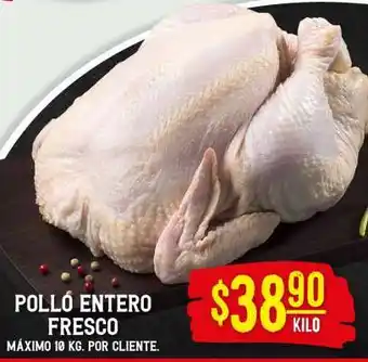 Soriana Híper Pollo Entero Fresco oferta