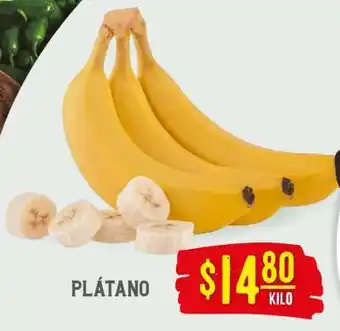 Soriana Híper Plátano oferta