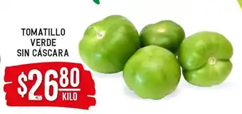 Soriana Híper TOMATILLO VERDE SIN CÁSCARA oferta