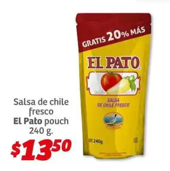 Soriana Híper Salsa de chile fresco El Pato oferta