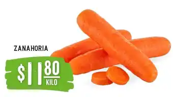 Soriana Súper Zanahoria oferta