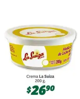 Soriana Súper Crema La Suiza oferta