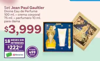 Soriana Híper Set Jean Paul Gaultier oferta