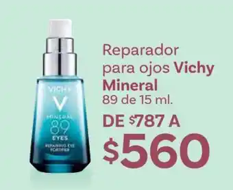 Soriana Híper Reparador para ojos Vichy Mineral oferta