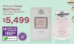 Soriana Híper Perfume Creed Wind Flowers oferta