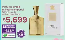 Soriana Híper Perfume Creed millesime imperial oferta