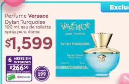 Soriana Híper Perfume Versace Dylan Turquoise oferta