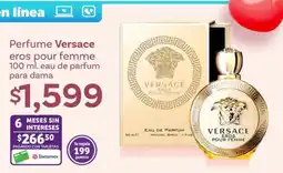 Soriana Híper Perfume Versace eros pour femme oferta