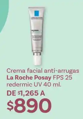 Soriana Híper Crema facial anti-arrugas La Roche Posay oferta