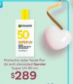 Soriana Híper Garnier Super UV 40 ml oferta