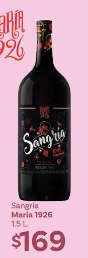 Soriana Híper Sangría María 1926 oferta